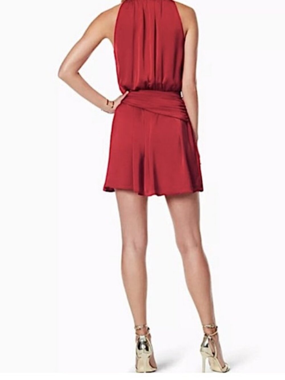 True Red Shellie Mini Dress - Picture 3 of 10